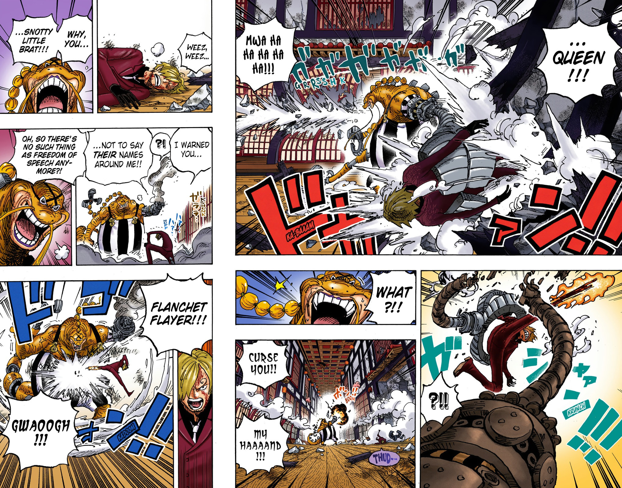 One Piece Digital Colored Chapter 1034 image 08